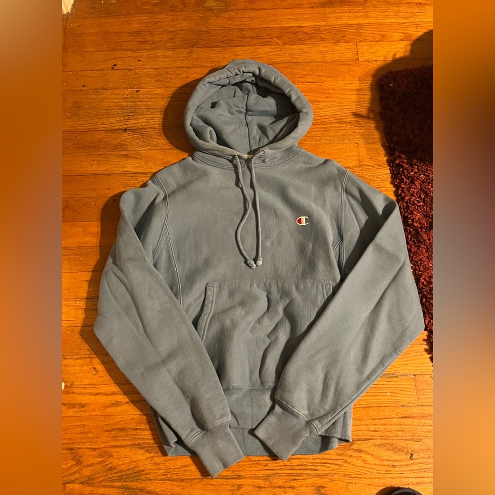 Blue sweatshirt